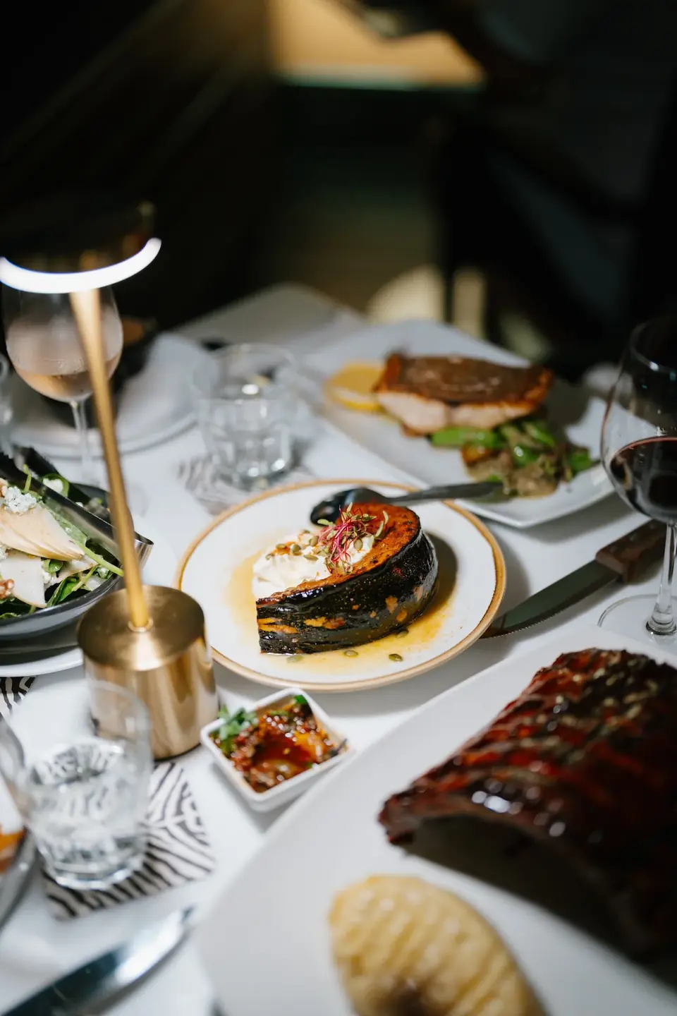 The Waterbar & Grill Steakhouse team during service